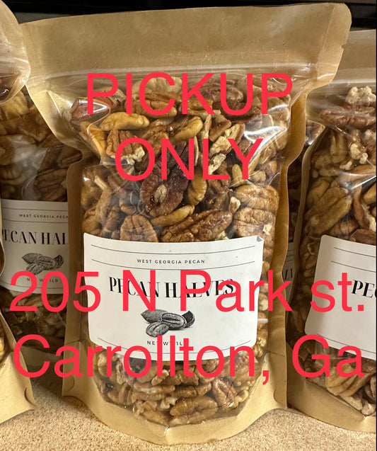 Carrollton, Ga PICKUP ONLY! (1 POUND PECAN HALVES)