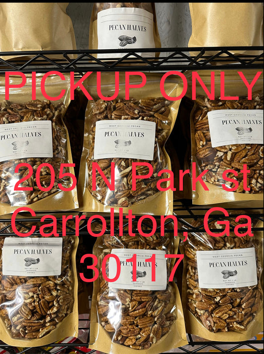 Carrollton, Ga PICKUP ONLY! (5 POUNDS PECAN HALVES)