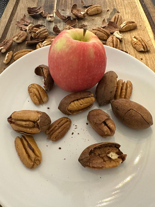 Cracked Raw Pecans (not shelled) 5 pound